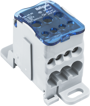 Блок распределительный на DIN-рейку,РБ-80, Navigator