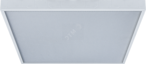 Светильник светодиодный ДВО-36w 595х595х45 4000К 4200Лм с блоком аварийного питания 1ч призма IP40