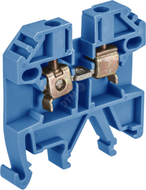 Клемма ЗНИ 2.5мм.кв. синий Navigator