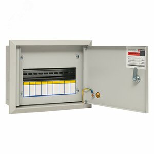 Щит распределительный встраиваемый ЩРв-9з IP31 260х340х120 с замком