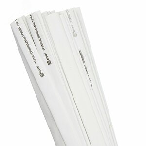 Трубка термоусаживаемая ТУТ нг 16/8 белая в отрезках по 1м PROxima