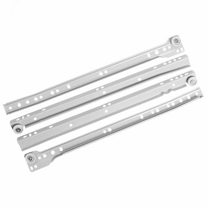 Направляющие роликовые StahlBuro  350/0,8 мм серый