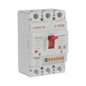 Выключатель автоматический YON MGS250S 3P 100-250A 50kA с электронным расцепителем ETS