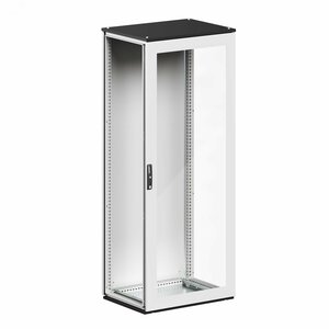 Комплект напольного корпуса CQE N со стеклянной дверью и с задней панелью 1800x1000x600 мм RAM block