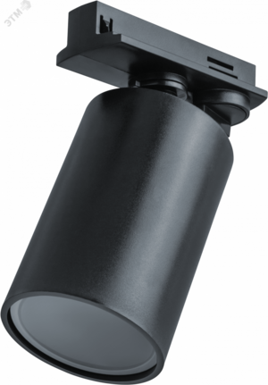 Светильник трековый на шинопровод под лампу NLT-TP1-1L-GU10-BL однофазный GU10 черный