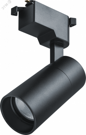 Светильник трековый светодиодный на шинопровод NLT-T1-1L-10W-840-BL-LED однофазный черный 10 Вт 4000К
