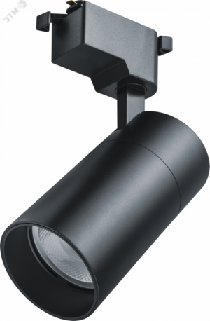 Светильник трековый светодиодный на шинопровод NLT-T1-1L-25W-840-BL-LED однофазный черный 25 Вт 4000К