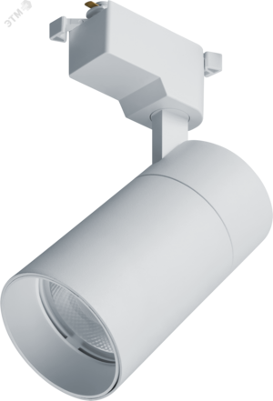 Светильник трековый светодиодный на шинопровод NLT-T1-1L-25W-840-WH-LED однофазный белый 25 Вт 4000К