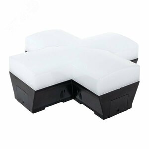 Коннектор фигурный для светодиодных линейных светильников ДБО-X черный 12Вт 6500К IP20 LUMA