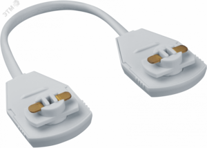 Коннектор гибкий белый для шинопровода NLT-C-1L-AS2-WH-F