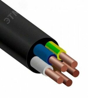 Кабель силовой ВВГнг(А)-LS  5х1.5ок(N.РЕ)-0.66    100м ТРТС