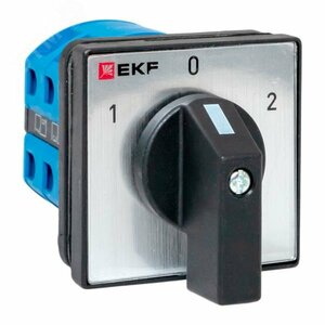 Переключатель кулачковый ПК-1-42 25А 2P 1-0-2 IP65 EKF
