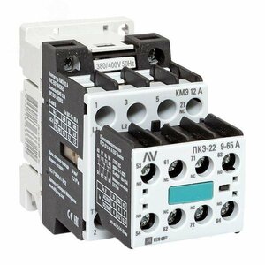 Комплект КМЭ 12А 1NC 400В АС с дополнительными контактами 2НО+2НЗ EKF AVERES