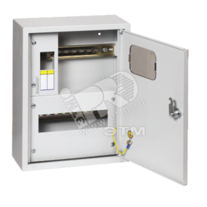 Щит учетно-распределительный навесной ЩУРн 3/18 с окном IP31 500х340х120 под электросчетчик