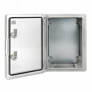 Бокс пластиковый с монтажной платой прозр. дверь 350х250х150 мм IP65 PROxima