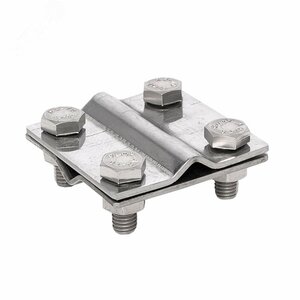 Зажим крестовидный прут-прут пластина 57×57 мм Ni PROxima