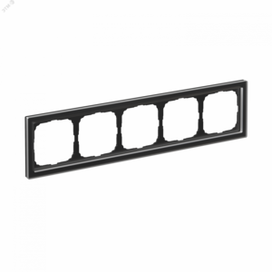 ARTGALLERY PURE 5-постовая РАМКА, ОРГАНИЧЕСКОЕ СТЕКЛО ЧЕРНЫЙ