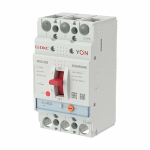 Выключатель автоматический YON MGS125 3P 32-40 A 18 kA