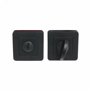 Сантехническая завертка к ручкам АЛЛЮР АРТ BK-S1 BL / BL(411515) матовый черный