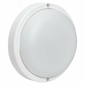 Светильник светодиодный ЖКХ круг ДПО-1300 с микроволновым датчиком движения 12Вт 6500K IP65 LUMA