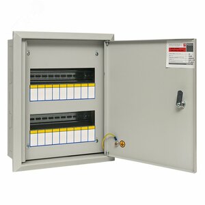 Щит распределительный встраиваемый ЩРв-18з IP31 390х340х120 с замком