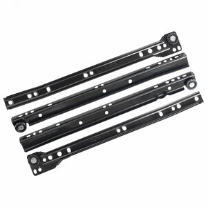 Направляющие роликовые StahlBuro  300/0,8 мм черный