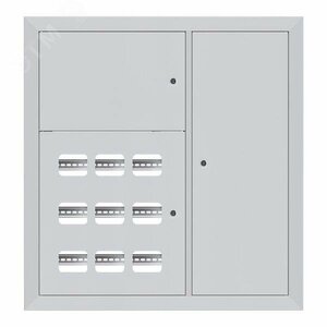 Щит этажный 9 кв. 3 окна в ряд по гориз.          (1000х950х150) PROXIMA EKF