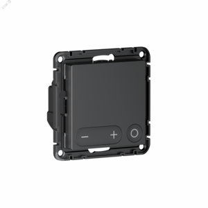 ATLASDESIGN SMART Термостат программируемый для   электрического теплого пола, Zigbee, 16 А, мех.,  ЧЕРНЫЙ