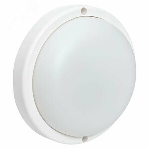 Светильник светодиодный ЖКХ круг ДПО-1100 с оптико-акустическим датчиком движения 12Вт 4000K IP65 LUMA