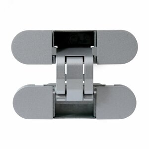 Петля дверная АЛЛЮР АРТ 110*30 3D матовый никель