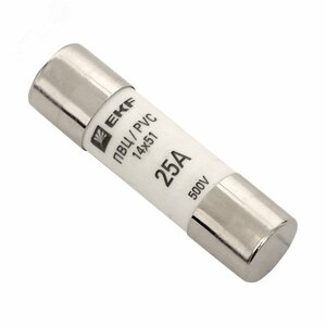 Вставка плавкая цилиндрическая ПВЦ 14х51 25А