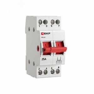 Переключатель трехпозиционный ТПС-63 2P 25А PROxima