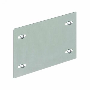 Монтажная плата частичная, боковая для корпусов RAM fit, ВхГ 200х250 мм