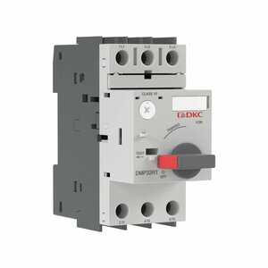 Выключатель автоматический защиты двигателя YON DMP32RT с уставкой 0.1-0.16A 3P 100kA