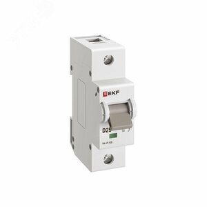 Выключатель автоматический ВА 47-125 1P 25А (D) 15кА PROXIMA