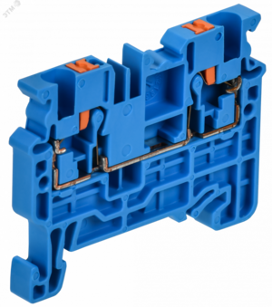 ARMAFIX Клемма пружинная Push In CP 2,5мм2 синяя IEK