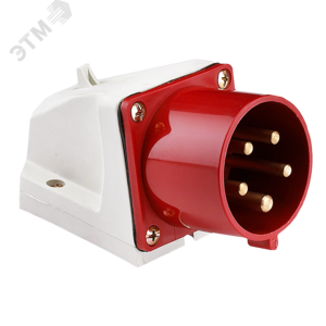 Вилка стационарная 525 3Р+РЕ+N 32А 380В IP44 PROxima