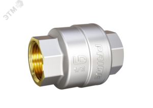 Клапан обратный пружинный латунный шток 58.25.В-В