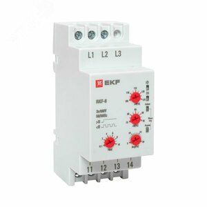 Реле контроля фаз многофункциональное