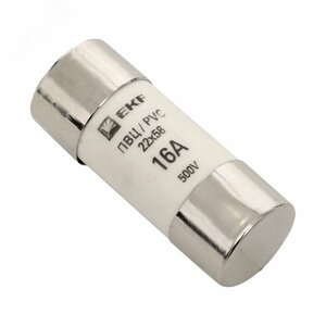 Вставка плавкая цилиндрическая ПВЦ (22х58) 16А PROxima