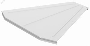 ESCA 5 Кр. поворота 45град 500-1,2 RAL 9016 IEK