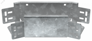 ESCA 7 Поворот 45град 100х100-2,0 HDZ IEK