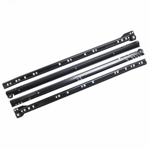 Направляющие роликовые StahlBuro  500/0,8 мм черный