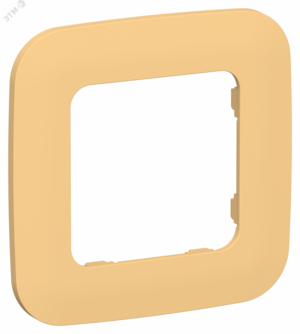 FLITE ARTISTIC Рамка 1-местная РУ-1-А-ФлЗ золотарник IEK