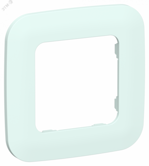 FLITE ARTISTIC Рамка 1-местная РУ-1-А-ФлХЛ холодный лед IEK