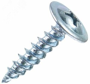 Саморез ММ металл/металл 4.2х16 ZN с пресс-шайбой острый оцинкованный