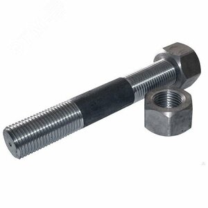 Шпилька АM30-6gх280.70.25Х1МФ ГОСТ 9066-75 с 2мя  гайками АM30-6Н.25Х1МФ ГОСТ 9064-75 для фланцевых соединений