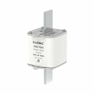 Предохранитель YON ножевого типа G3 500 А 400V характеристика arya