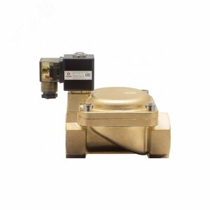 СК-11-50-НЕРЖ                                     Клапан электромагнитный (соленоидный) двухходовой.Нормально закрытый НЗ. Номинальное напряжение     катушки АС 220В. Ду50, присоединение G2. Прямого  действия. Корпус — нерж. сталь. Мембрана — NBR.