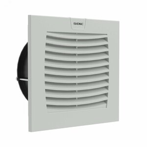 Вентилятор с фильтром ЭМС 100 м3/ч, 230В AC, 152х152 мм, IP54